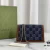 693090c76e68136f4d9a99f3 GUCCI New Arrival High-Quality Authentic Stock, Top-Tier Original Order Item, Real Photo, Model No. 476432 Blue Denim Fabric, Size 16.5x10x4.5, In Stock Ready to Ship