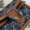 693090ca6e68136f4d9a99f7 GUCCI New Arrival High-Quality Authentic Stock, Top-Tier Original Order Item, Real Photo, Model No. 476432 Blue Denim Fabric, Size 16.5x10x4.5, In Stock Ready to Ship