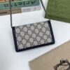 693090cb6e68136f4d9a99f8 GUCCI Hot Sale, Boutique Quality, Top Original Single Item, Actual Product Photos. Model: 476432 Blue Rubber Blue Leather, Dimensions: 16.5 cm (W) x 10 cm (H) x 4.5 cm (D), In Stock Ready to Ship!