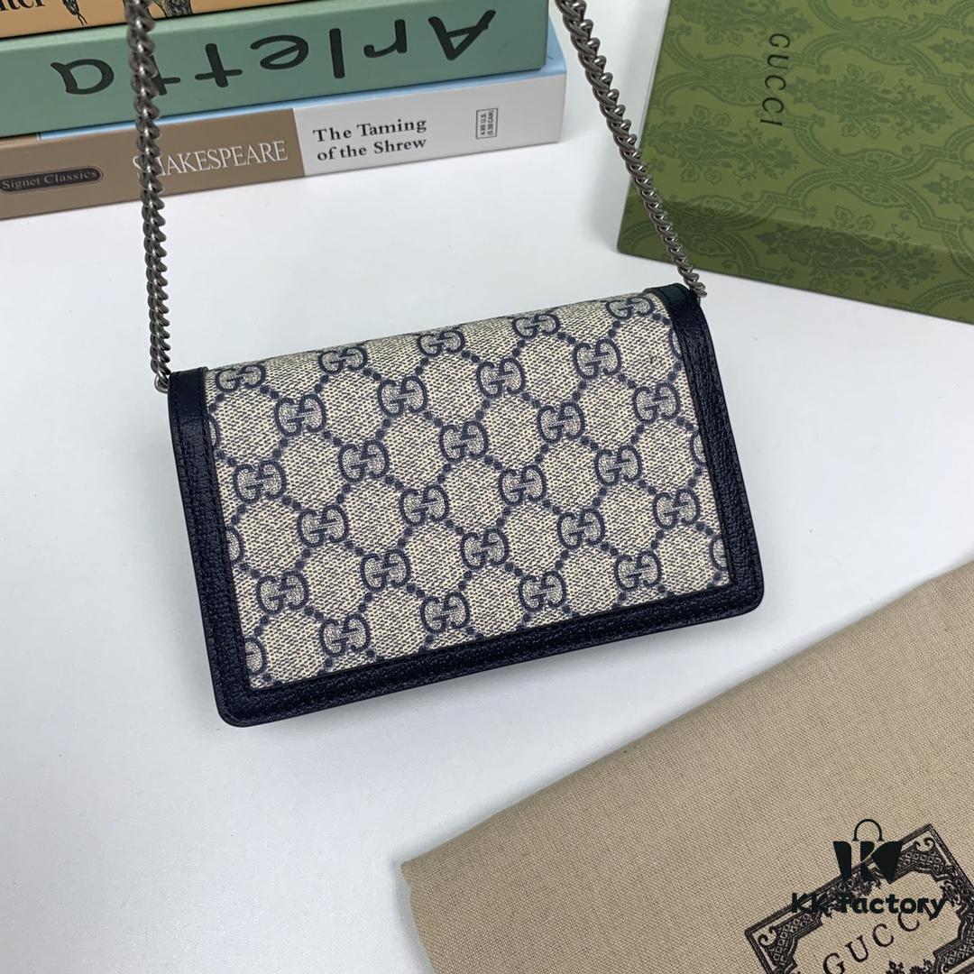693090cb6e68136f4d9a99f8 GUCCI Hot Sale, Boutique Quality, Top Original Single Item, Actual Product Photos. Model: 476432 Blue Rubber Blue Leather, Dimensions: 16.5 cm (W) x 10 cm (H) x 4.5 cm (D), In Stock Ready to Ship!