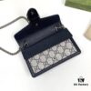 693090cb6e68136f4d9a99f9 GUCCI Hot Sale, Boutique Quality, Top Original Single Item, Actual Product Photos. Model: 476432 Blue Rubber Blue Leather, Dimensions: 16.5 cm (W) x 10 cm (H) x 4.5 cm (D), In Stock Ready to Ship!