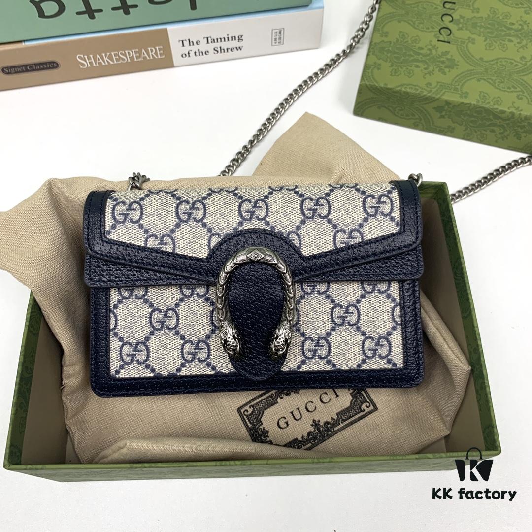 693090cf6e68136f4d9a9a01 GUCCI Hot Sale, Boutique Quality, Top Original Single Item, Actual Product Photos. Model: 476432 Blue Rubber Blue Leather, Dimensions: 16.5 cm (W) x 10 cm (H) x 4.5 cm (D), In Stock Ready to Ship!