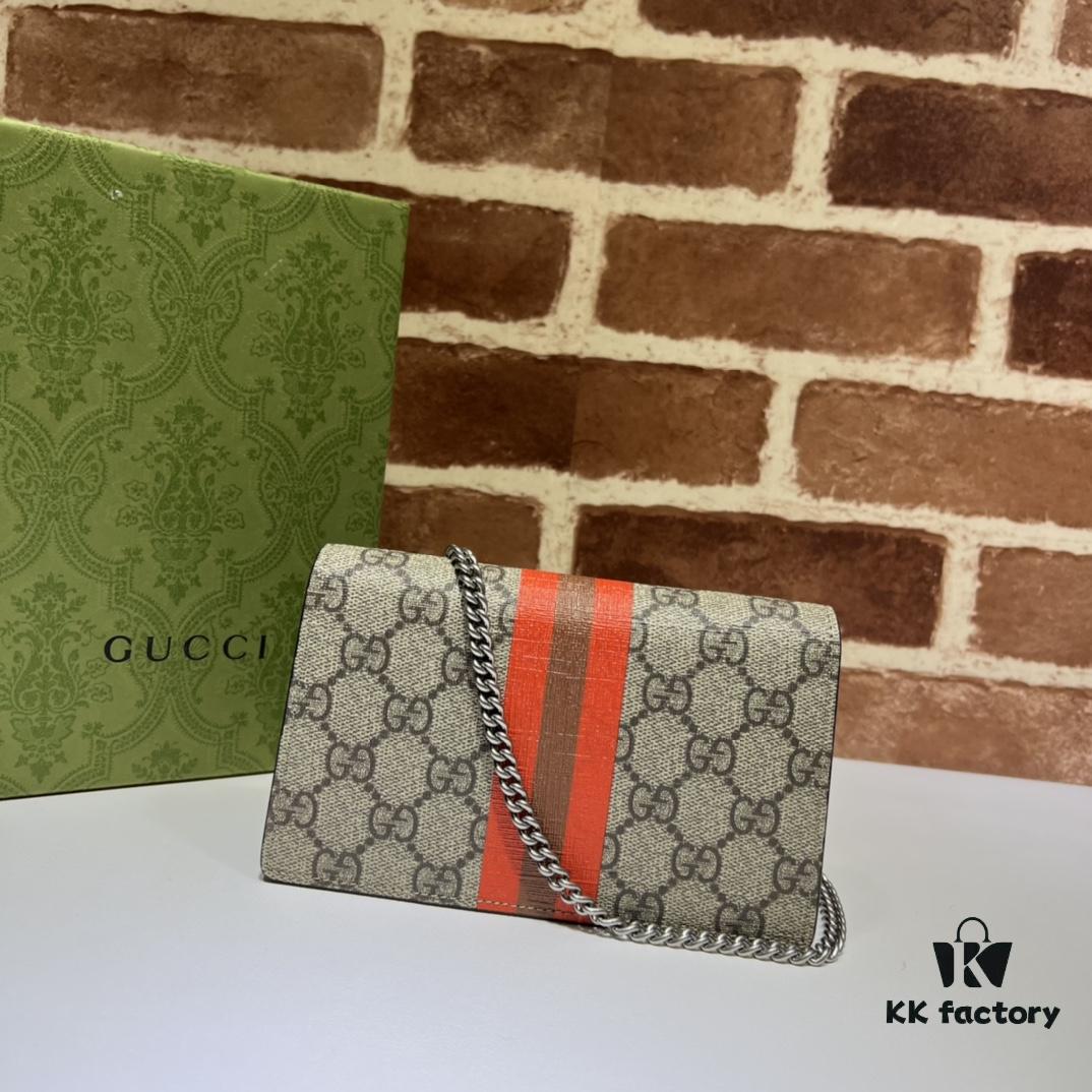 693090d66e68136f4d9a9a0e GUCCI New Arrival Cabinet Quality, Top Original Single Item, Actual Photos. Model No. 476432 Coffee Print (Official Website Version), Dimensions: 16.5cm W x 10cm H x 4cm D, Ready Stock Available