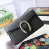 693090eb6e68136f4d9a9a34 GUCCI Hot Sale, Boutique Quality, Top-Grade Original Order Item, Actual Product Photography. Model No.: 476432 Black/Full Leather. Dimensions: 16.5 cm (W) x 10 cm (H) x 4.5 cm (D). In Stock for Immediate Shipment!