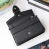 693090eb6e68136f4d9a9a35 GUCCI Hot Sale, Boutique Quality, Top-Grade Original Order Item, Actual Product Photography. Model No.: 476432 Black/Full Leather. Dimensions: 16.5 cm (W) x 10 cm (H) x 4.5 cm (D). In Stock for Immediate Shipment!