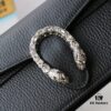 693090ec6e68136f4d9a9a37 GUCCI Hot Sale, Boutique Quality, Top-Grade Original Order Item, Actual Product Photography. Model No.: 476432 Black/Full Leather. Dimensions: 16.5 cm (W) x 10 cm (H) x 4.5 cm (D). In Stock for Immediate Shipment!