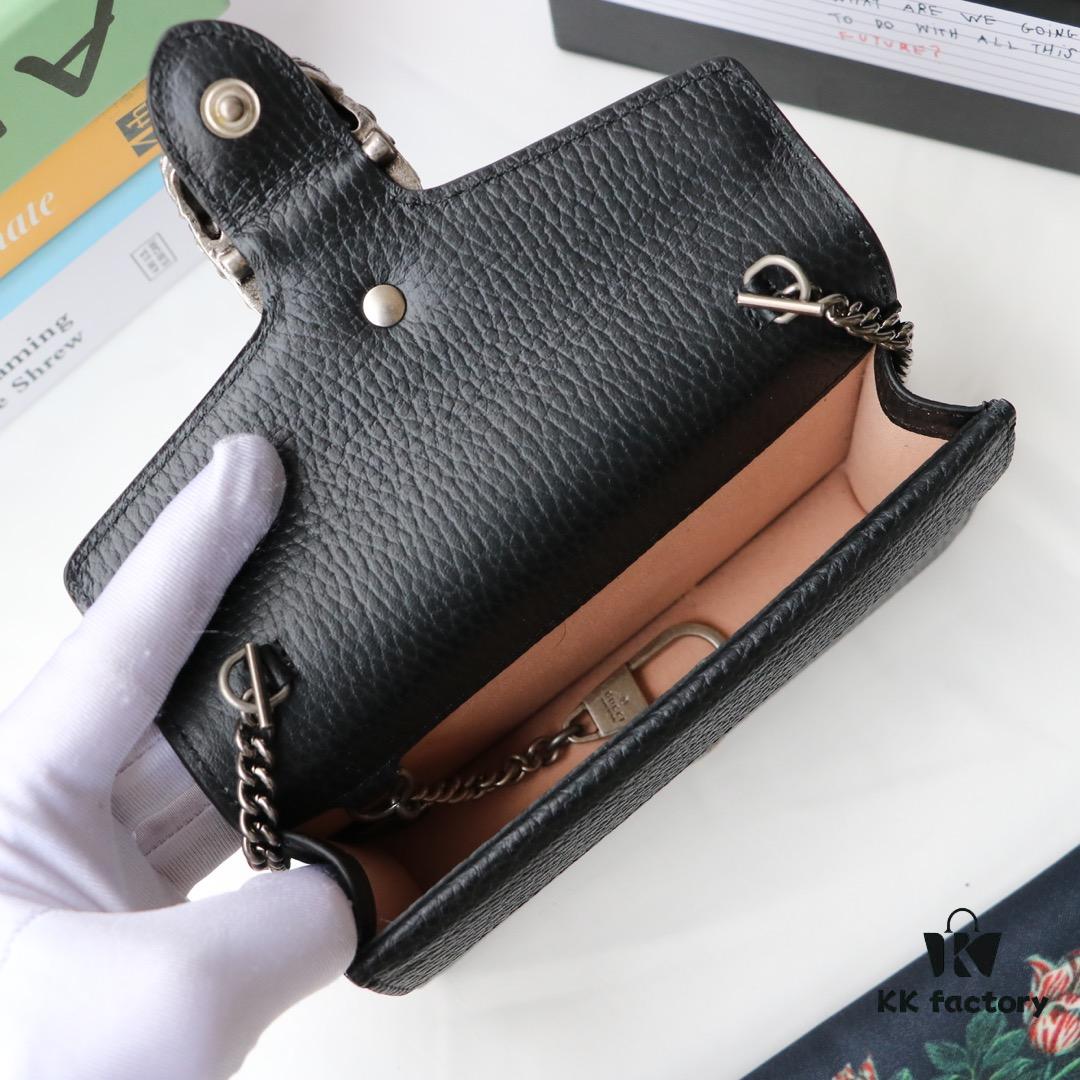 693090f06e68136f4d9a9a3d GUCCI Hot Sale, Boutique Quality, Top-Grade Original Order Item, Actual Product Photography. Model No.: 476432 Black/Full Leather. Dimensions: 16.5 cm (W) x 10 cm (H) x 4.5 cm (D). In Stock for Immediate Shipment!