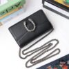 693090f06e68136f4d9a9a3e GUCCI Hot Sale, Boutique Quality, Top-Grade Original Order Item, Actual Product Photography. Model No.: 476432 Black/Full Leather. Dimensions: 16.5 cm (W) x 10 cm (H) x 4.5 cm (D). In Stock for Immediate Shipment!