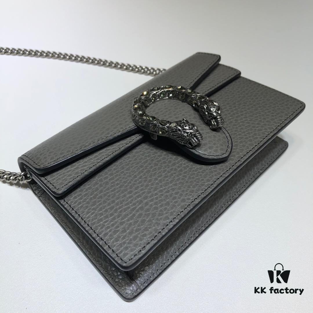693090f66e68136f4d9a9a46 GUCCI Hot Sale, Authentic Quality, Top Original Single Item, Real Photo, Model No.: 476432 Gray, Size: 16.5 cm (W) x 10 cm (H) x 4.5 cm (D), In Stock