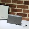 693090f66e68136f4d9a9a47 GUCCI Hot Sale, Authentic Quality, Top Original Single Item, Real Photo, Model No.: 476432 Gray, Size: 16.5 cm (W) x 10 cm (H) x 4.5 cm (D), In Stock