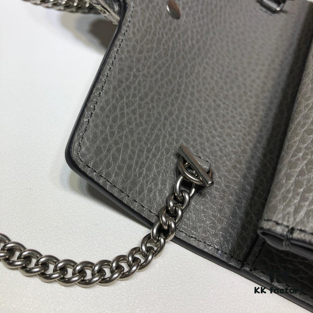 693090f96e68136f4d9a9a4b GUCCI Hot Sale, Authentic Quality, Top Original Single Item, Real Photo, Model No.: 476432 Gray, Size: 16.5 cm (W) x 10 cm (H) x 4.5 cm (D), In Stock