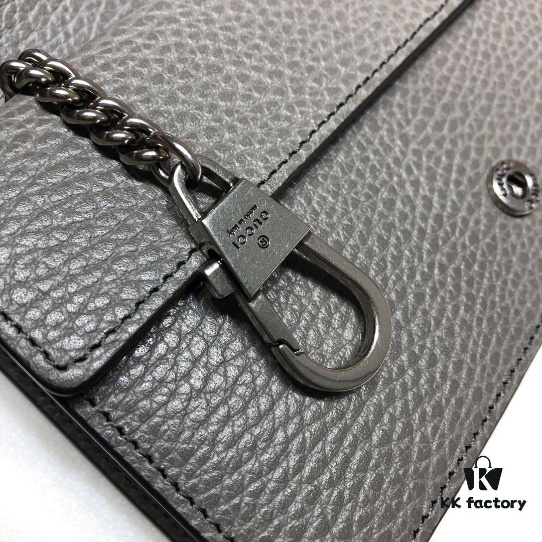 693090fa6e68136f4d9a9a4c GUCCI Hot Sale, Authentic Quality, Top Original Single Item, Real Photo, Model No.: 476432 Gray, Size: 16.5 cm (W) x 10 cm (H) x 4.5 cm (D), In Stock