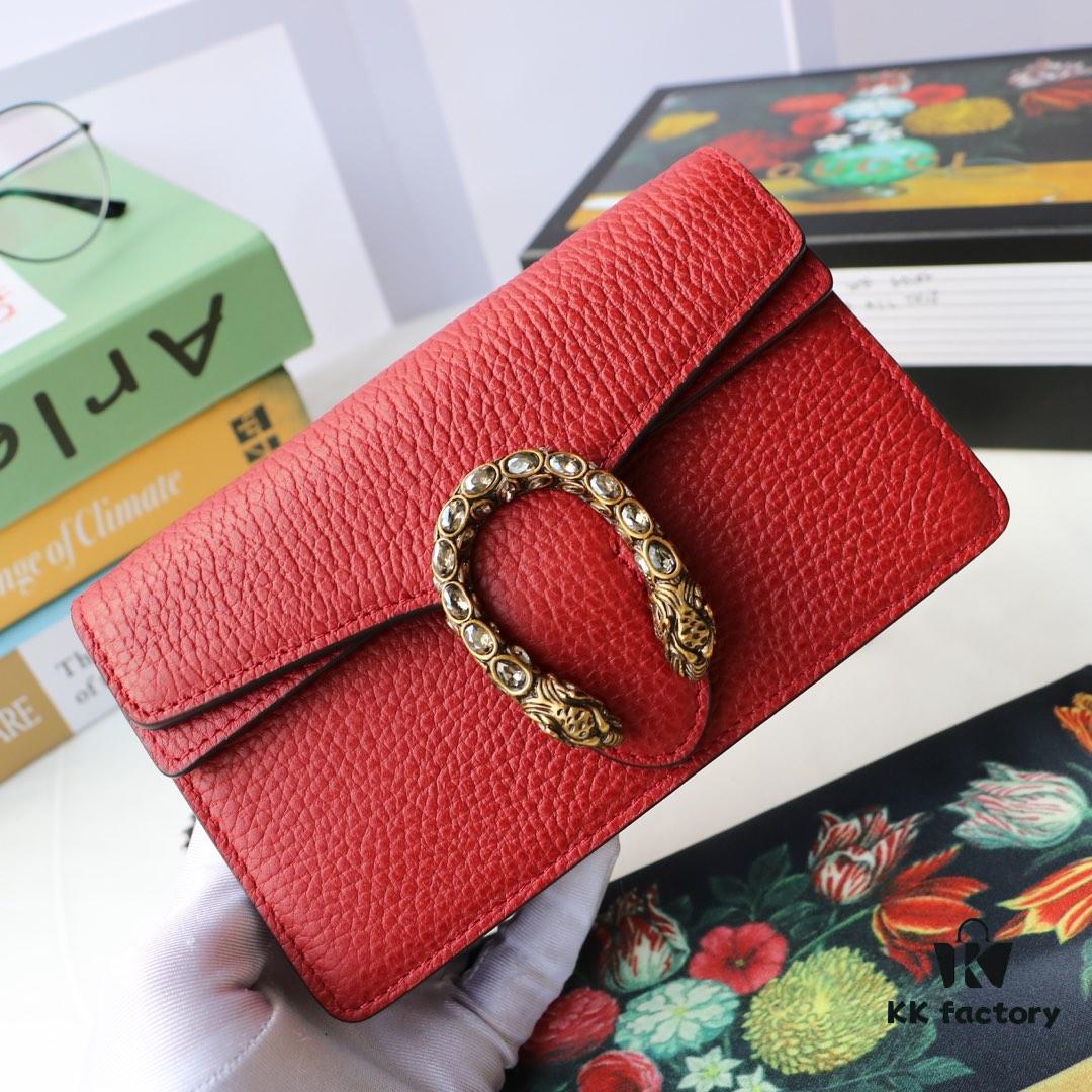 693090fb6e68136f4d9a9a51 GUCCI Hot Item, Boutique Quality, Top-Tier Original Order Piece, Actual Product Photography. Model No.: 476432 Red/Full Leather. Dimensions: 16.5 cm (W) x 10 cm (H) x 4.5 cm (D). In Stock and Ready to Ship!