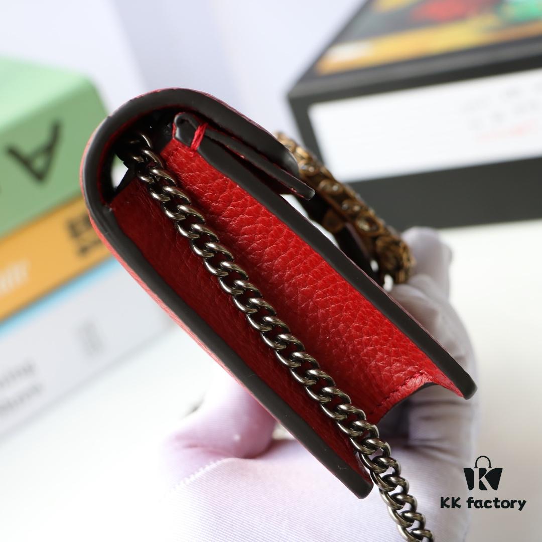 693090ff6e68136f4d9a9a58 GUCCI Hot Item, Boutique Quality, Top-Tier Original Order Piece, Actual Product Photography. Model No.: 476432 Red/Full Leather. Dimensions: 16.5 cm (W) x 10 cm (H) x 4.5 cm (D). In Stock and Ready to Ship!