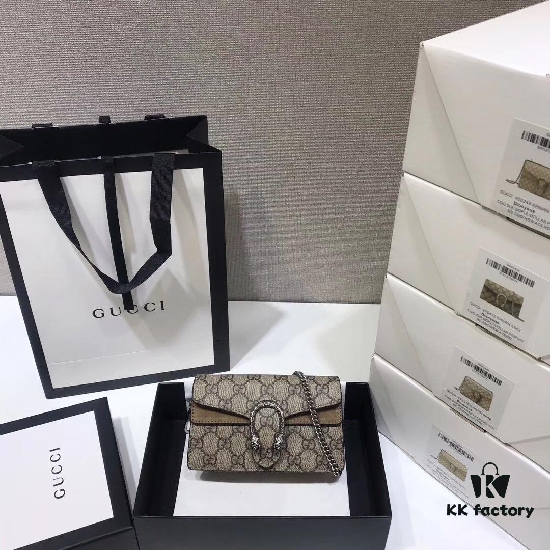 693091086e68136f4d9a9a66 Original Factory Leather 😀 GUCCI Italian Original Leather, Boutique Quality, Actual Item Photos. Model Number: 476432 Brown Khaki. Dimensions: 16.5 cm (W) x 10 cm (H) x 4.5 cm (D). In Stock and Ready to Ship!