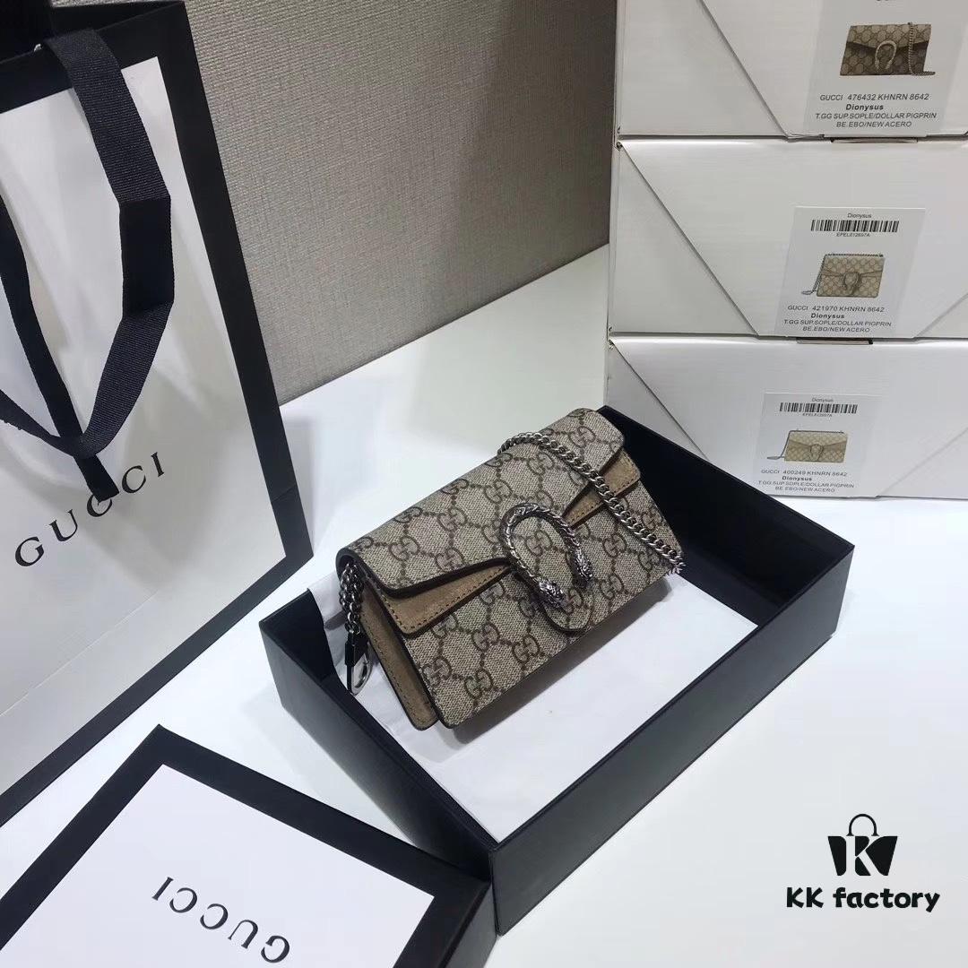 693091086e68136f4d9a9a67 Original Factory Leather 😀 GUCCI Italian Original Leather, Boutique Quality, Actual Item Photos. Model Number: 476432 Brown Khaki. Dimensions: 16.5 cm (W) x 10 cm (H) x 4.5 cm (D). In Stock and Ready to Ship!