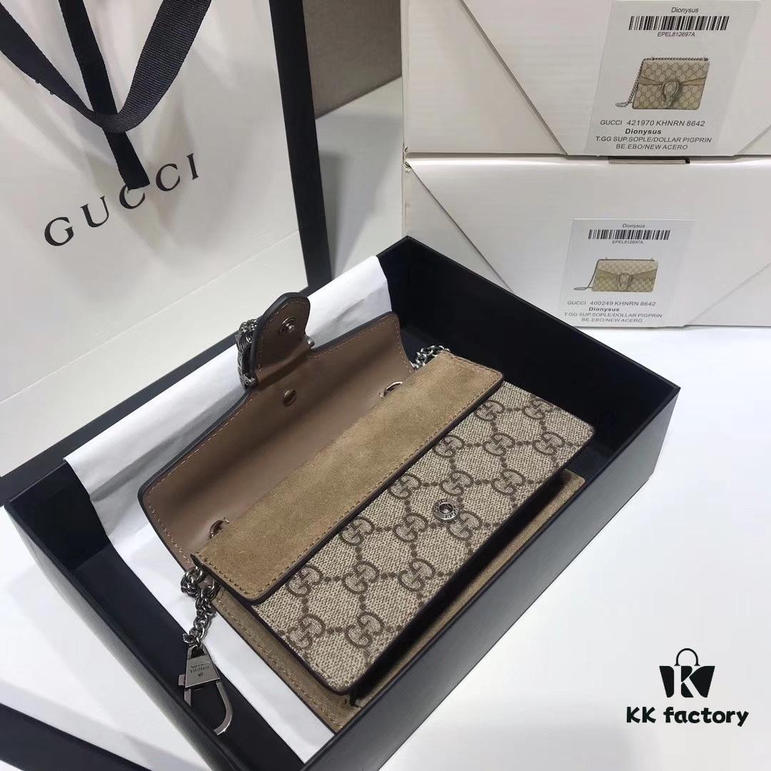 693091096e68136f4d9a9a68 Original Factory Leather 😀 GUCCI Italian Original Leather, Boutique Quality, Actual Item Photos. Model Number: 476432 Brown Khaki. Dimensions: 16.5 cm (W) x 10 cm (H) x 4.5 cm (D). In Stock and Ready to Ship!