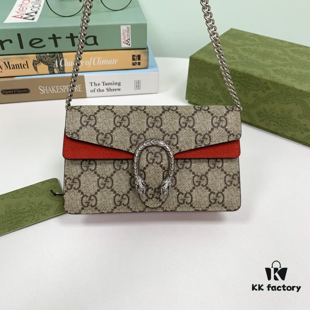 GUCCI Hot Sale, Authentic Quality, Top-Grade Original Order Item, Real Product Photos. Model No.: 476432 Coffee Red, Dimensions: 16.5 cm (W) x 10 cm (H) x 4.5 cm (D), In Stock Ready to Ship!