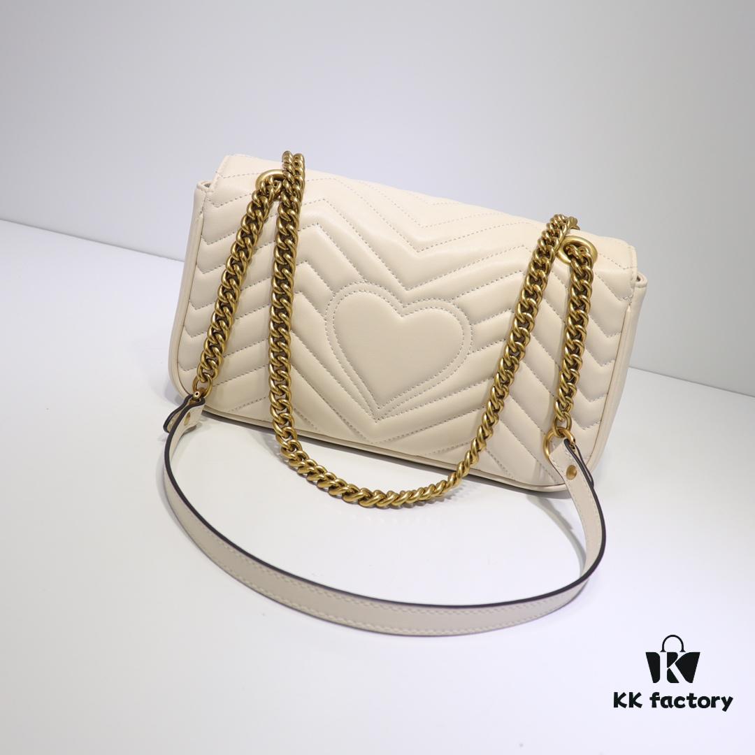 6930912d6e68136f4d9a9aaa GUCCI Latest Bestseller, Authentic Quality, Top-Tier Original Order Item, Real Product Photos, Model No.: 443497 White, Size: 26cm W x 15cm H x 7cm Side Width, In Stock for Immediate Shipment
