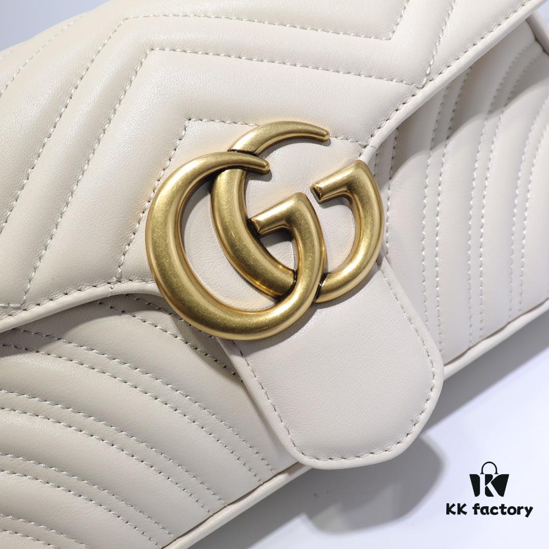 6930912e6e68136f4d9a9aab GUCCI Latest Bestseller, Authentic Quality, Top-Tier Original Order Item, Real Product Photos, Model No.: 443497 White, Size: 26cm W x 15cm H x 7cm Side Width, In Stock for Immediate Shipment