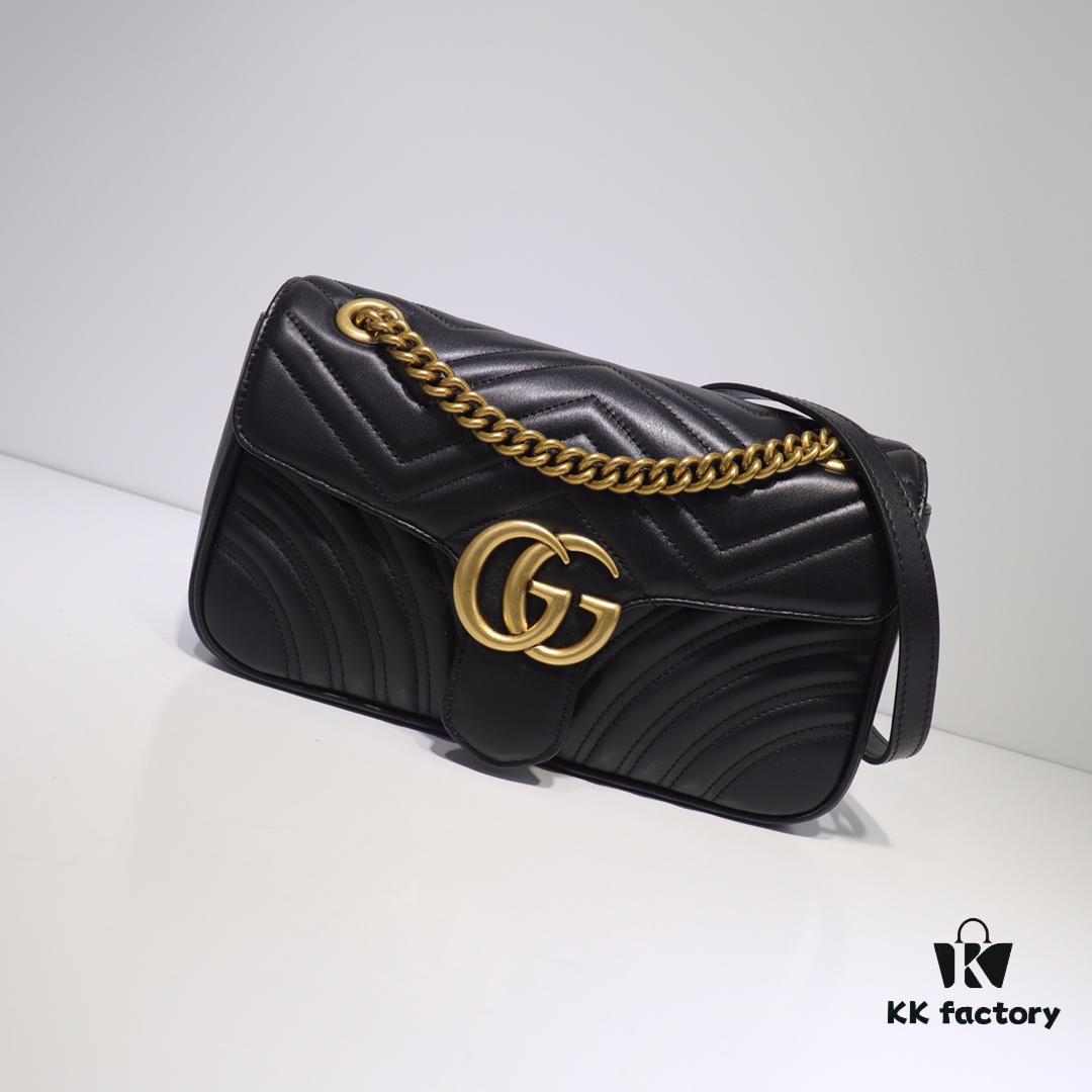 693091316e68136f4d9a9ab1 GUCCI New Arrival High-Quality Authentic Stock, Item No. 443497 in Grey, Size: W26x15.5x6cm