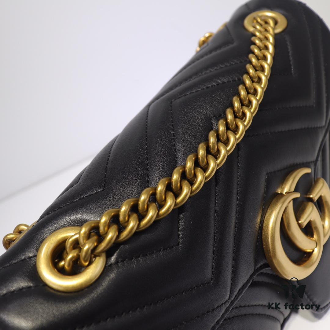 693091356e68136f4d9a9ab7 GUCCI New Arrival High-Quality Authentic Stock, Item No. 443497 in Grey, Size: W26x15.5x6cm