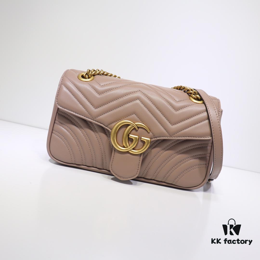 693091446e68136f4d9a9ad2 GUCCI Latest Bestseller, Counter Quality, Top Original Order, Real Item Photos, Model Number: 443497 Milk Tea Color
