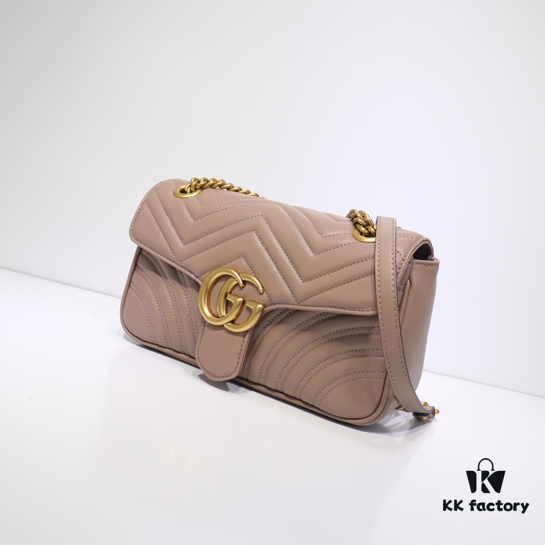 693091446e68136f4d9a9ad3 GUCCI Latest Bestseller, Counter Quality, Top Original Order, Real Item Photos, Model Number: 443497 Milk Tea Color