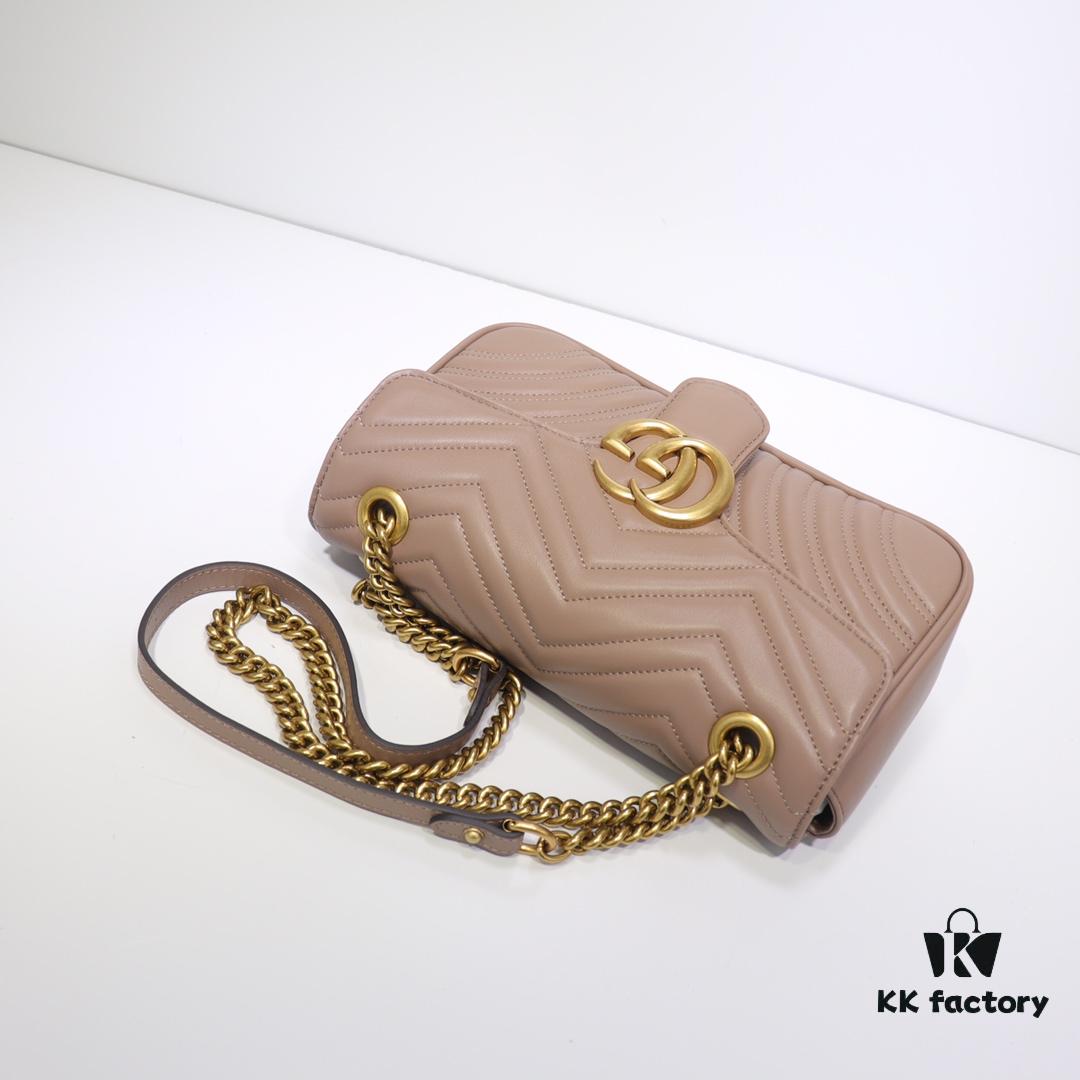 693091486e68136f4d9a9ad9 GUCCI Latest Bestseller, Counter Quality, Top Original Order, Real Item Photos, Model Number: 443497 Milk Tea Color