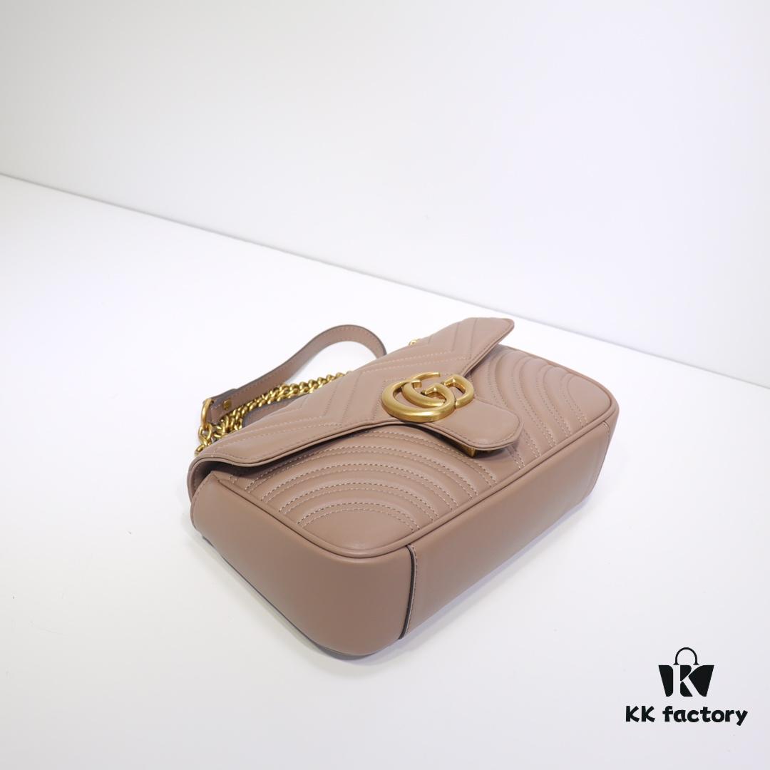 693091496e68136f4d9a9ada GUCCI Latest Bestseller, Counter Quality, Top Original Order, Real Item Photos, Model Number: 443497 Milk Tea Color