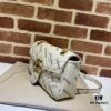 6930914a6e68136f4d9a9add GUCCI New Arrival High-Quality Authentic Stock, Top-Tier Original Order Item, Real Product Photos! Model No. 443497 White Leather Marmont, Dimensions: 26cm W x 15cm H x 7cm D, In Stock for Immediate Shipment