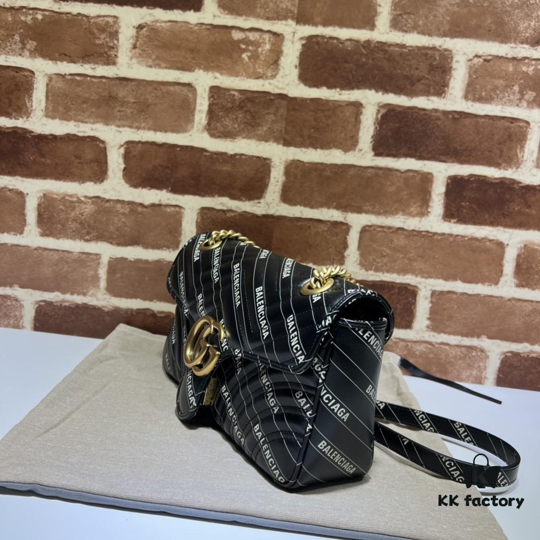 6930914f6e68136f4d9a9ae5 GUCCI New Arrival Cabinet Quality, Top Original Single Item, Actual Photos! Model No. 443497 Calfskin Alliance, Size: 26cm W x 15cm H x 7cm D, In Stock Ready to Ship