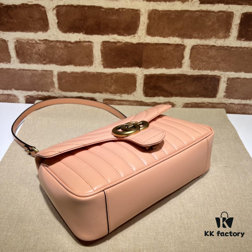 6930916c6e68136f4d9a9b17 GUCCI Counter Quality, Top Original Single Item, Actual Photos! Model No. 443497 Orange, Size: 26 x 15 x 7 cm