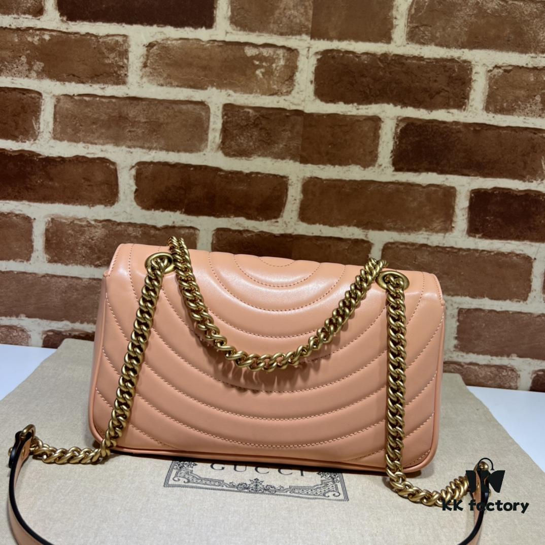 6930916d6e68136f4d9a9b1a GUCCI Counter Quality, Top Original Single Item, Actual Photos! Model No. 443497 Orange, Size: 26 x 15 x 7 cm