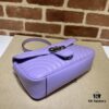 693091716e68136f4d9a9b20 GUCCI Counter Quality, Top Original Single Item, Real Photo! Model No. 443497 Light Purple, Size: 26cm (W) x 15cm (H) x 7cm (Side Width), In Stock
