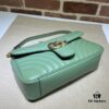 693091766e68136f4d9a9b28 GUCCI Counter Quality, Top Original Single Item, Actual Photos! Model No. 443497 Light Green, Size: 26cm W x 15cm H x 7cm Side Width, In Stock and Ready to Ship