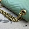6930917a6e68136f4d9a9b2e GUCCI Counter Quality, Top Original Single Item, Actual Photos! Model No. 443497 Light Green, Size: 26cm W x 15cm H x 7cm Side Width, In Stock and Ready to Ship