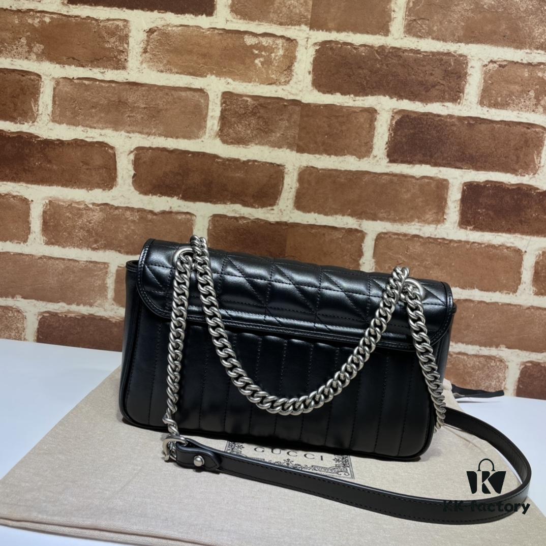 6930918b6e68136f4d9a9b4c GUCCI New Arrival Cabinet Quality, Top Original Single Item, Actual Photos, Model No. 443497 Square Check, Size: W26 x H15.5 x D6cm, In Stock