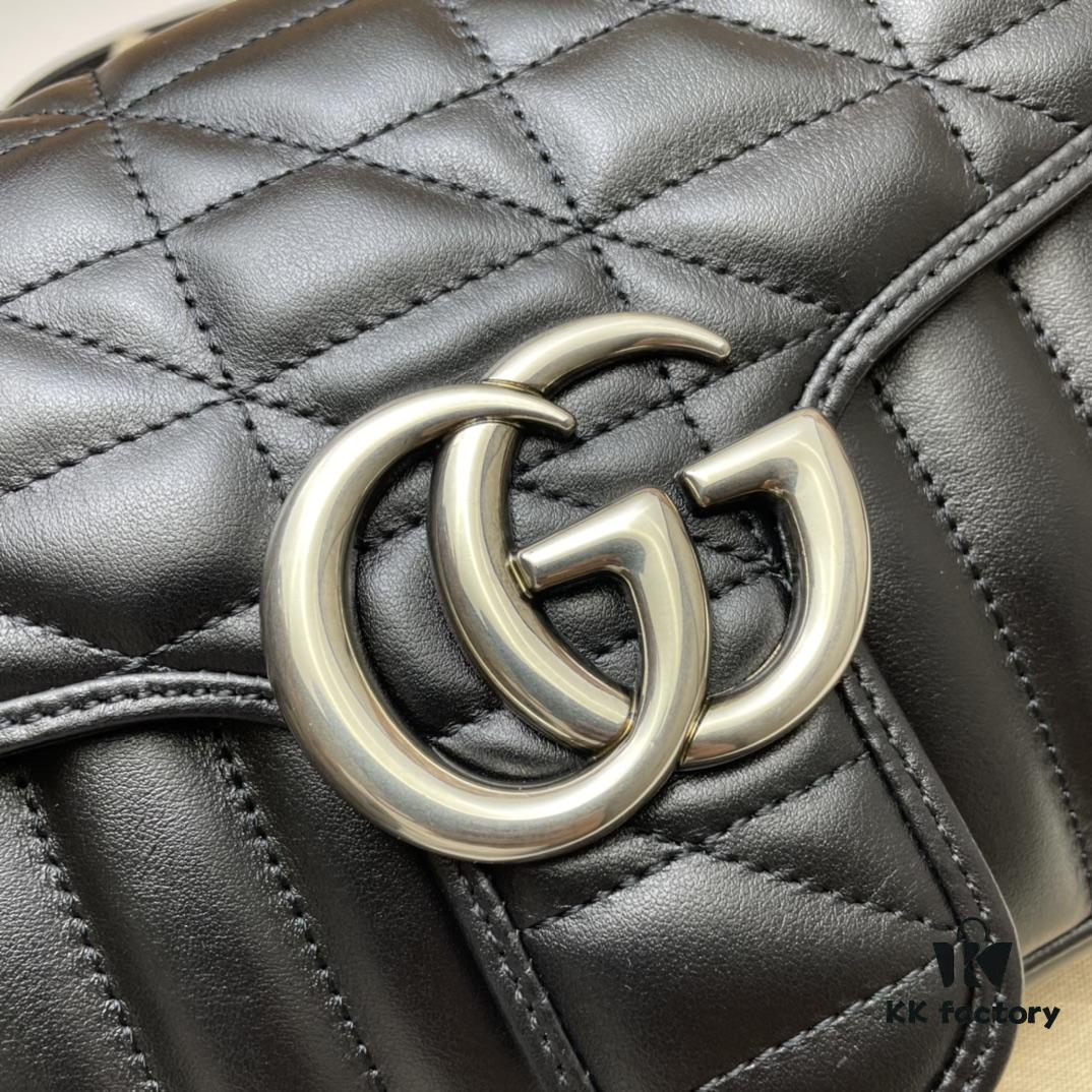 6930918d6e68136f4d9a9b50 GUCCI New Arrival Cabinet Quality, Top Original Single Item, Actual Photos, Model No. 443497 Square Check, Size: W26 x H15.5 x D6cm, In Stock