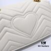 693091a56e68136f4d9a9b7a GUCCI New Arrival Cabinet Quality, Top Original Single Item, Real Photo, Model No. 446744 White, Size W23xH14xD6cm, In Stock