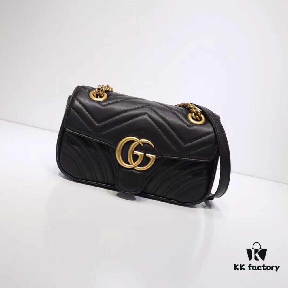693091a86e68136f4d9a9b7f GUCCI New Arrival Cabinet Quality, Top Original Single Item, Real Photo, Model No. 446744 in Grey, Size W23xH14xD6cm, In Stock