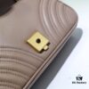 693091af6e68136f4d9a9b8e GUCCI New Arrival Cabinet Quality, Top Original Single Item, Actual Photos, Model Number 446744 Milk Tea Color, Size W23xH14xD6cm, In Stock