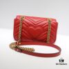 693091b26e68136f4d9a9b93 GUCCI New Arrival Cabinet Quality, Top Original Single Item, Real Photo, Model No. 446744 Bright Red, Size W23xH14xD6cm, In Stock
