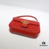 693091b46e68136f4d9a9b98 GUCCI New Arrival Cabinet Quality, Top Original Single Item, Real Photo, Model No. 446744 Bright Red, Size W23xH14xD6cm, In Stock