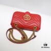 693091b46e68136f4d9a9b99 GUCCI New Arrival Cabinet Quality, Top Original Single Item, Real Photo, Model No. 446744 Bright Red, Size W23xH14xD6cm, In Stock