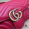 693091b76e68136f4d9a9b9e GUCCI New Model Cabinet Quality, Top Original Single Item, Actual Photos, Model Number 446744 New Red, Size W23xH14xD6cm, In Stock