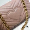 693091bc6e68136f4d9a9ba7 GUCCI New Arrival Cabinet Quality, Top Original Single Item, Actual Photos, Model No. 446744 Nude Pink, Size W23xH14xD6cm, In Stock