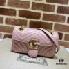 693091bf6e68136f4d9a9bab GUCCI New Arrival Cabinet Quality, Top Original Single Item, Real Photo, Model No. 446744 Light Pink, Size W23xH14xD6cm, In Stock