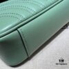 693091c86e68136f4d9a9bb9 GUCCI High-End Original Stock, Counter Quality, Real Photo! Model No. 446744 Light Green, Size: 23x14x6 cm