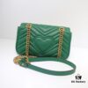 693091ce6e68136f4d9a9bc7 GUCCI New Arrival Cabinet Quality, Top Original Stock, Real Photos, Model No. 446744 Green, Size W23xH14xD6cm In Stock (Quality Upgraded)